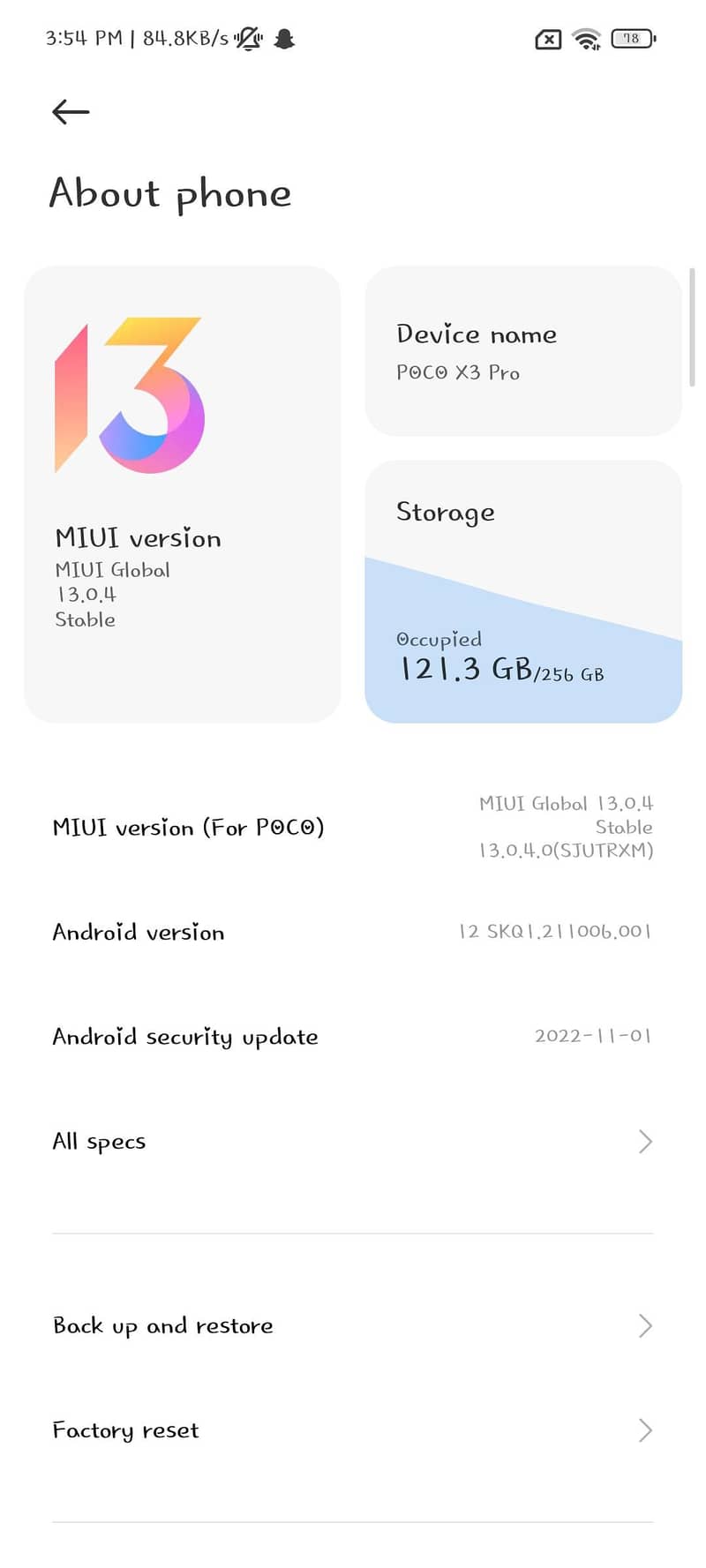 Xiaomi Poco X3 Pro 0
