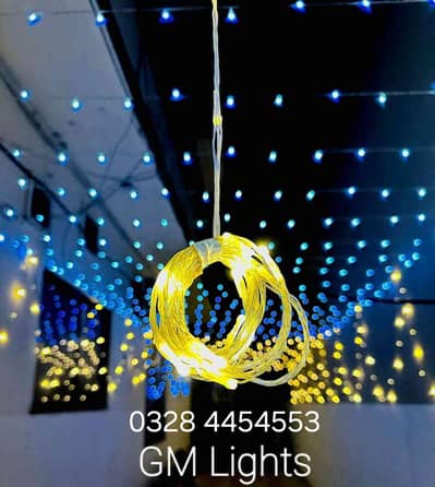 lights decorating 