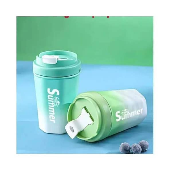 500ML Glass Coffee Mug with Leakproof Lid Insulation Hot & Cold Coffee Cup