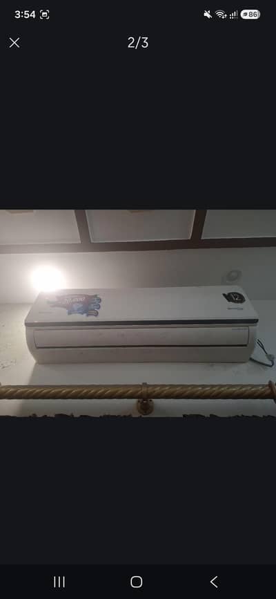 dawlance 1.5 ton neat and clean