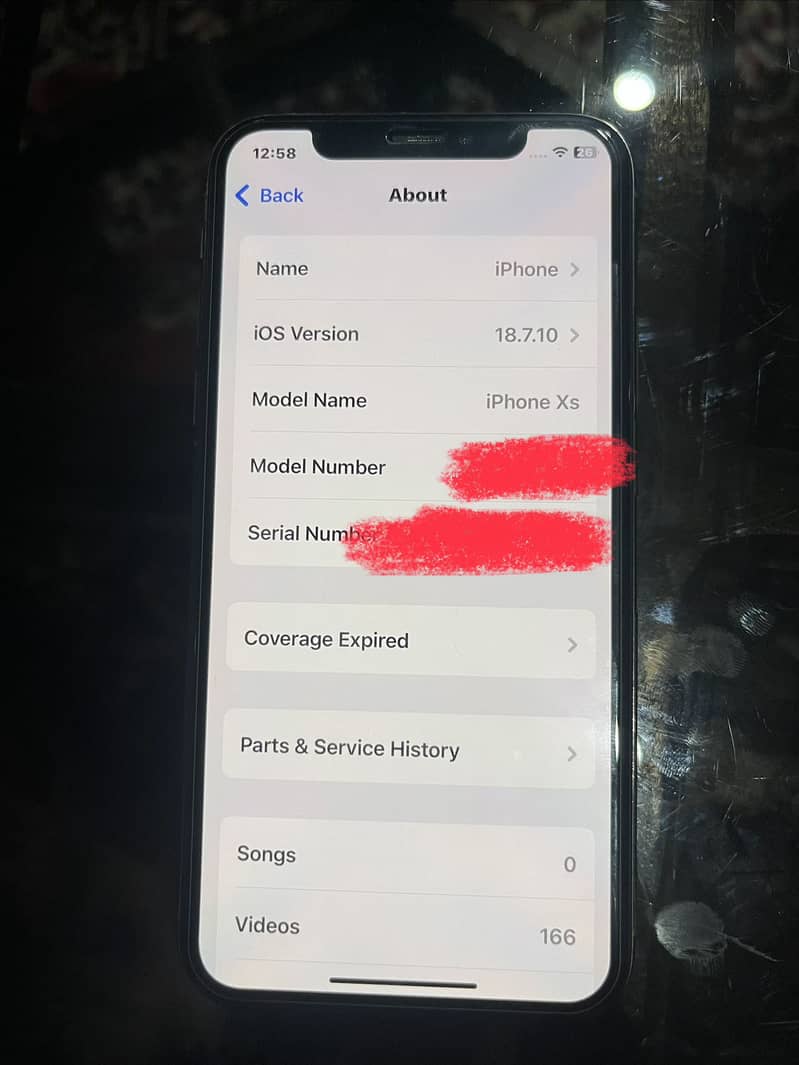 Apple iPhone XS 12
