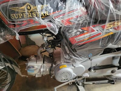 Super Star CD 70 cc Bike brand New