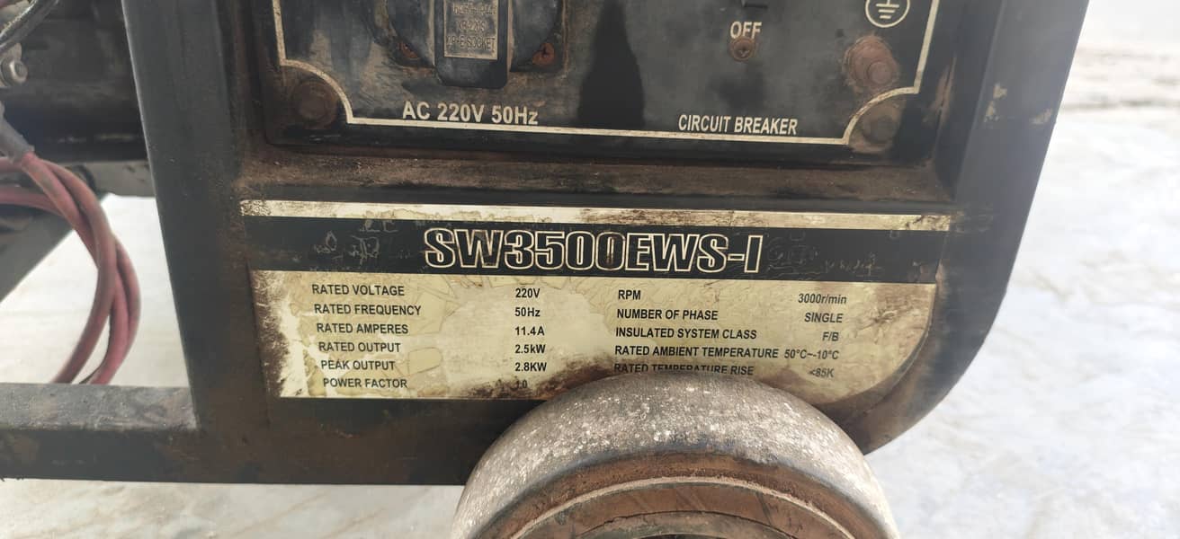 generator 3.5kva 1