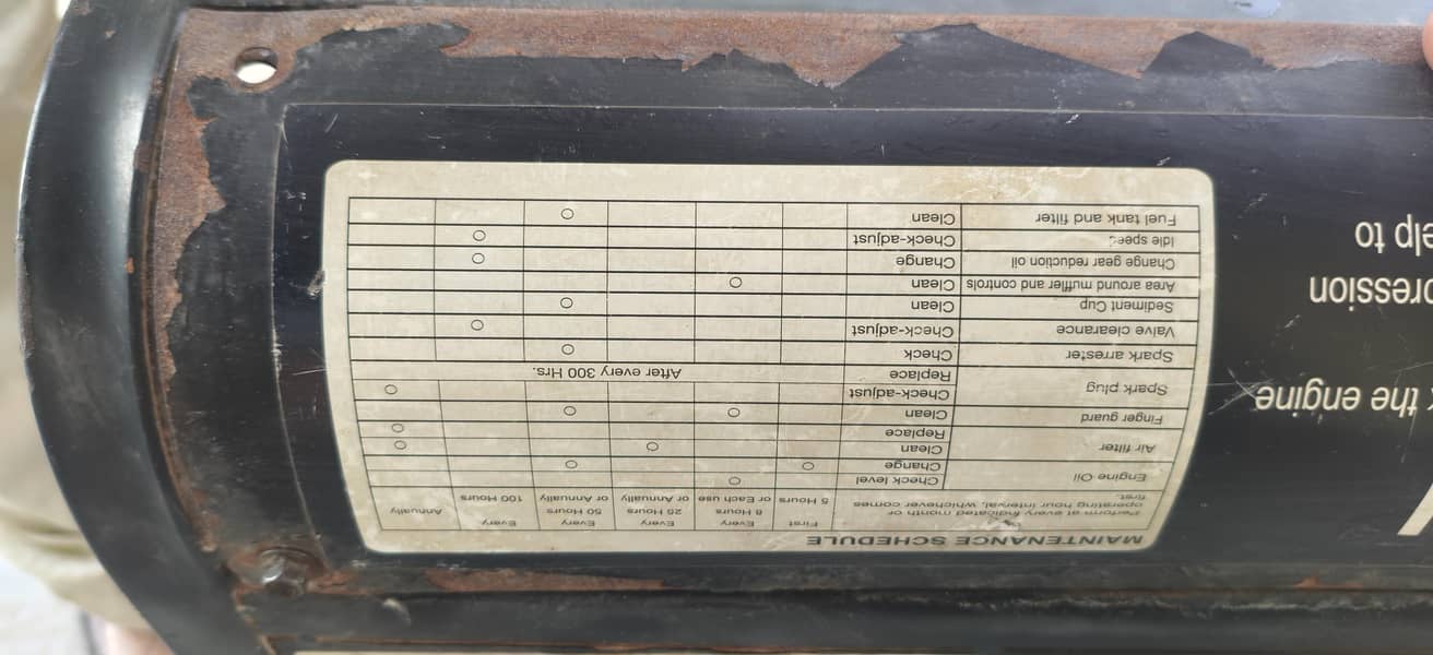 generator 3.5kva 7
