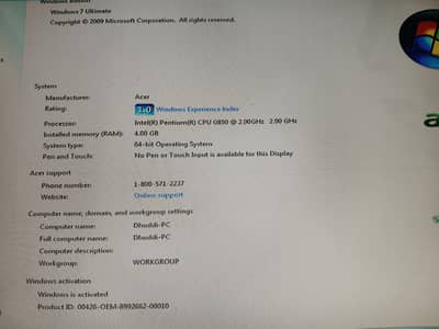 Lenovo Tower PC or LCD Full Setup