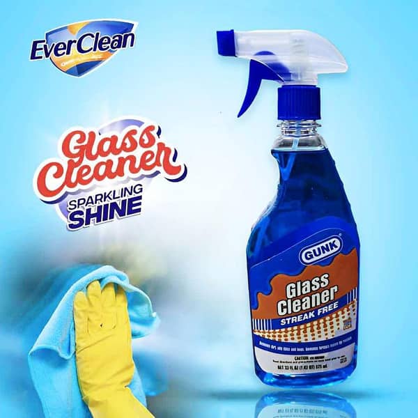 Glass Mirror Cleaner Liquid Spray Bottle 975ML (Anti Bacteria/Anti Fungal)