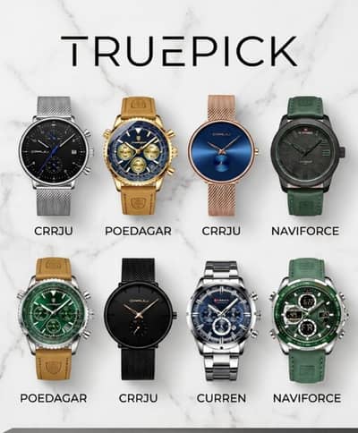 Original Brands Watches (Curren, Naviforce) | From Rs. 3500 Only