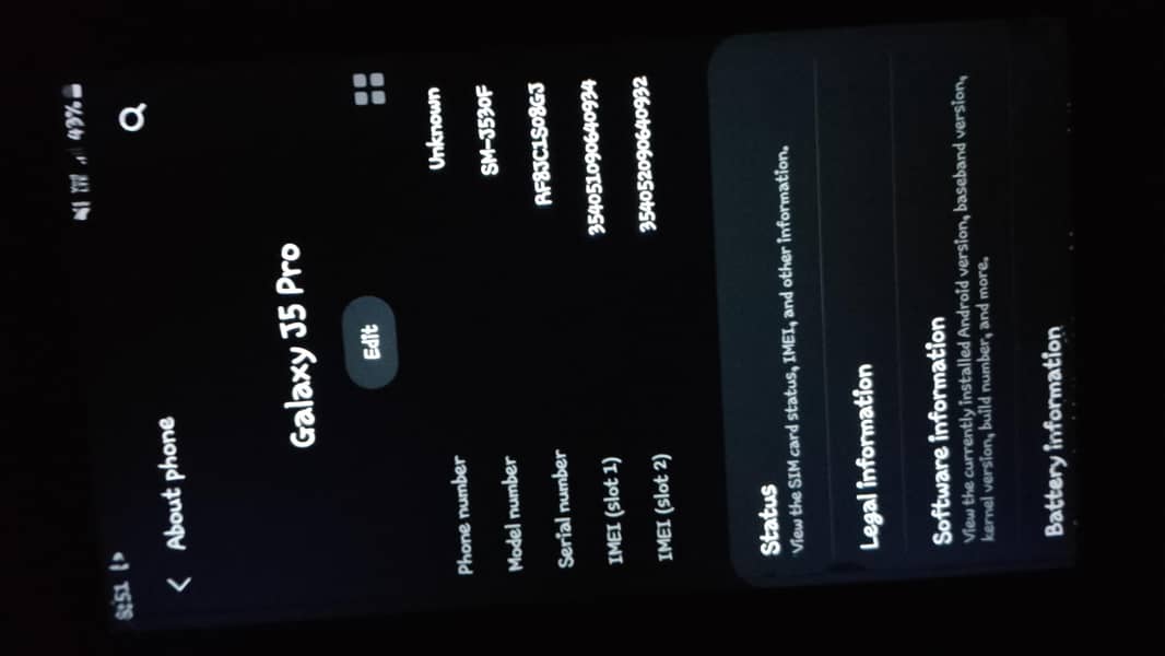 Samsung Mobile J5 Pro 4