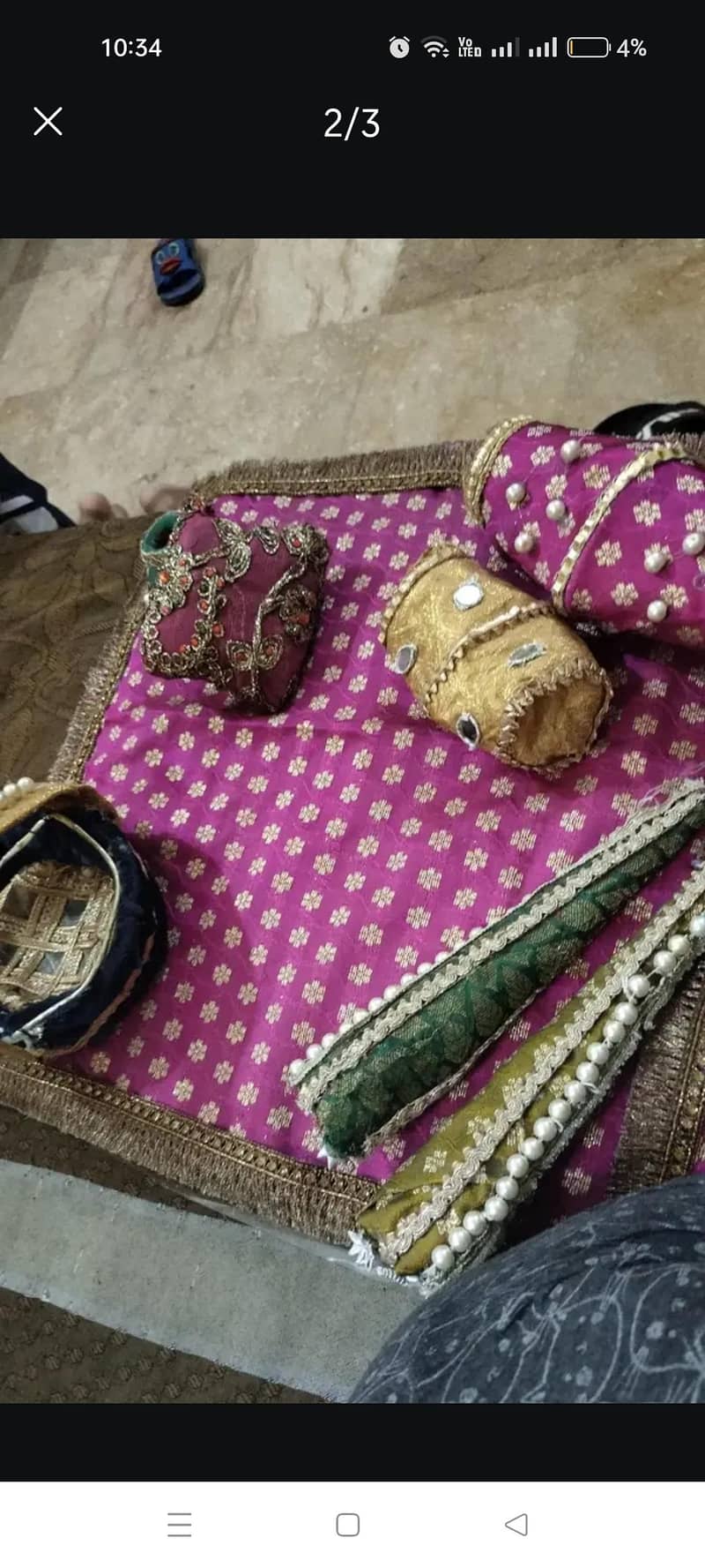 Mehandi plates decorations 2