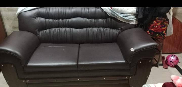 3 Seater Sofa - Black 1