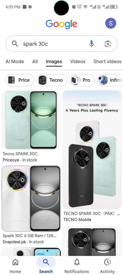 Hot 50i or spark 30c with box