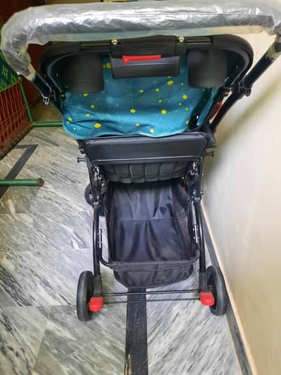 Baby Stroller - Acid Blue - Baby Pram