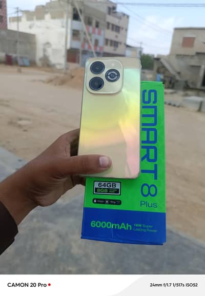 Infinix Smart 8 Plus Battery 6000amh