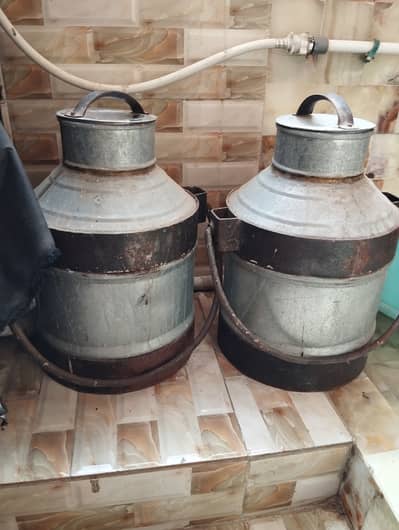 Milk Buckets / Doodh ki balti with stand