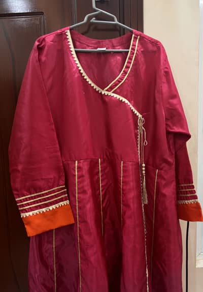Original Raaspret Silk Frock-XXL