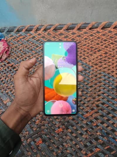 Samsung Mobile A51 With box charjar