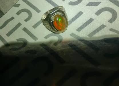 opal  ring  chandi  etupion ston