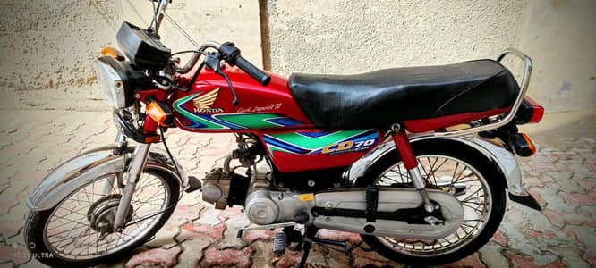 Honda CD 70cc for sale urgent Whatsapp 03229239615