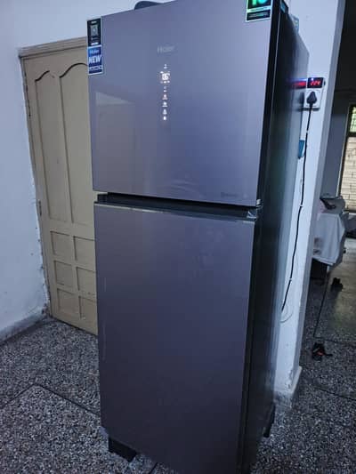 haier M size new fridge only 4 month used
