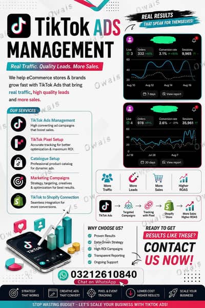 TIKTOK ADS SERVICE FOR 30 DAYS PACKAGE
