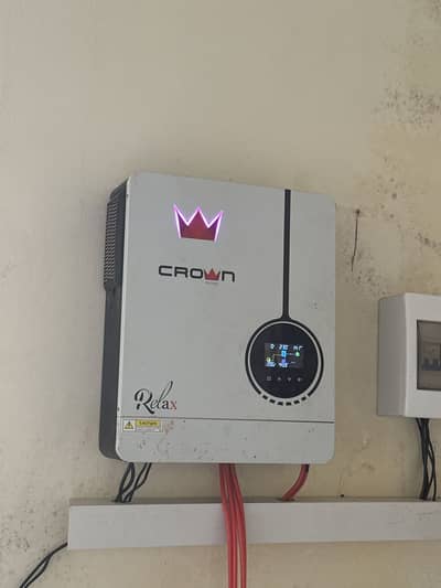 Hybrid inverter 6.2kw brand new Osaka battery 4