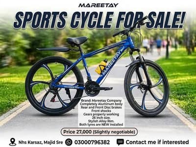 Mareetay Company Bicycle  Full aluminium body