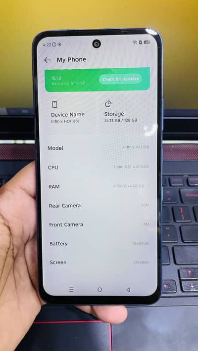Infinix hot 60i