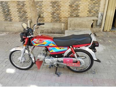 Honda Cd 70 2025/26 Model Brand New Condition Urgent Sale