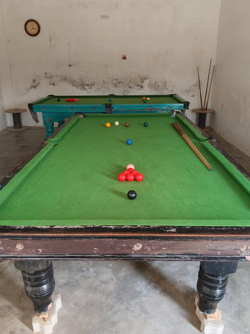 Snooker table 1