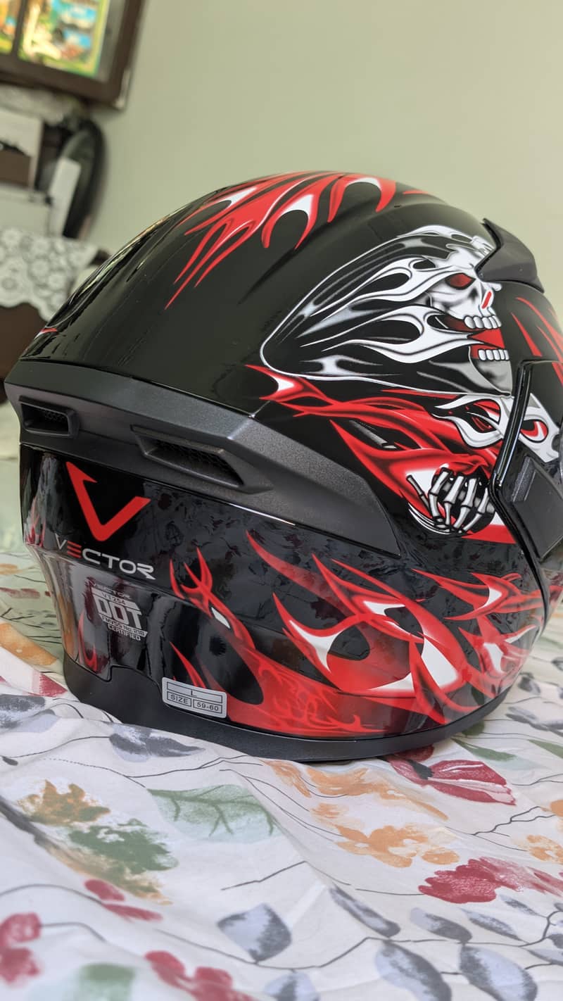 Vector flip up helmet 3