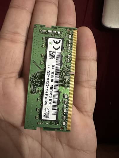 Korea Branded Ram DDR4  8 GB 3200AA