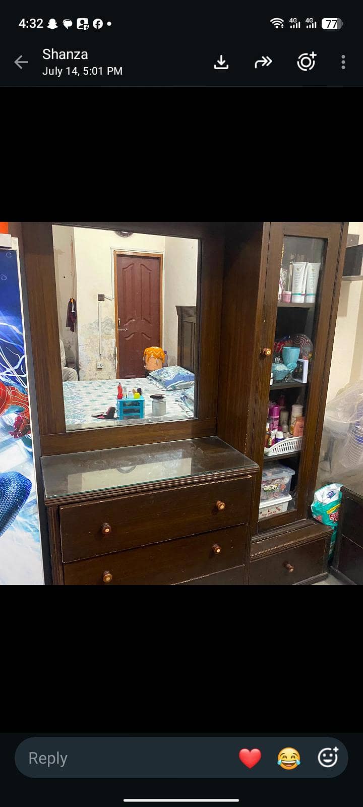 bad side table dressing table 1