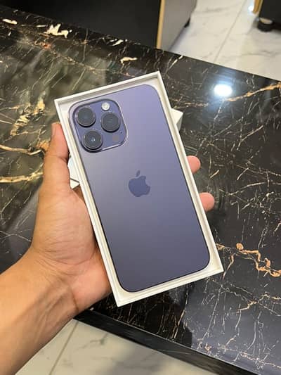 iPhone 14 Pro Max Pta dual physical battery 90% with box waterpack