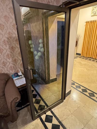 Aluminium glass door for sale