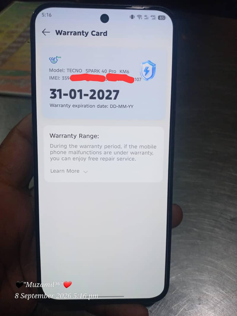 Tecno Spark 40 pro 7