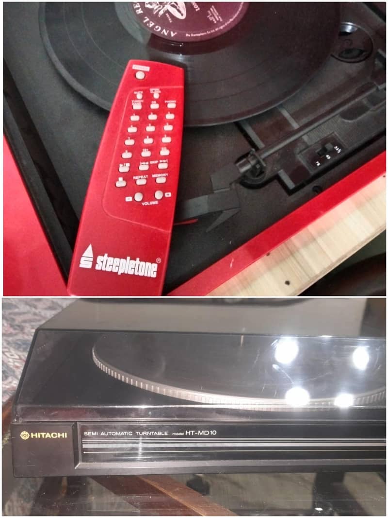 Remote control Turntable and semi automatic Turntable 12