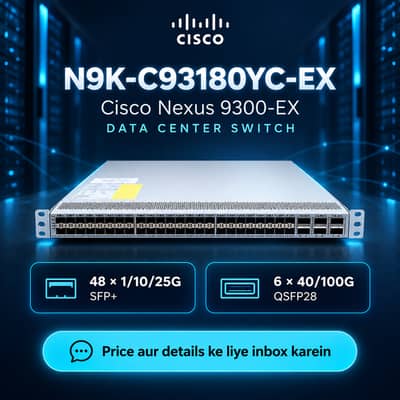 Cisco Nexus N9K-C93180YC-EX