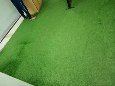 green grass carpet