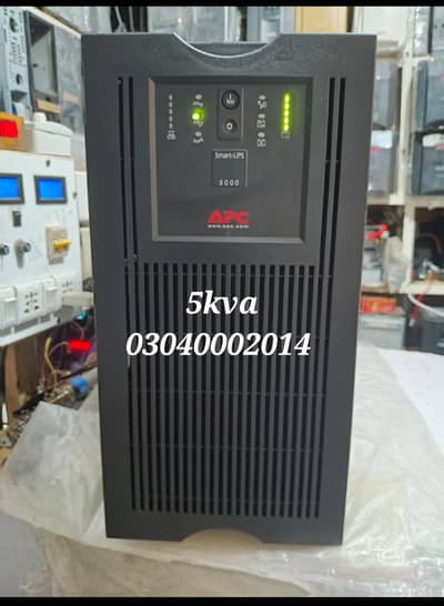 APC UPS OF 5KVA ALL RANGE OF APC UPS AVAILABLE WITH LOWEST PRICECS