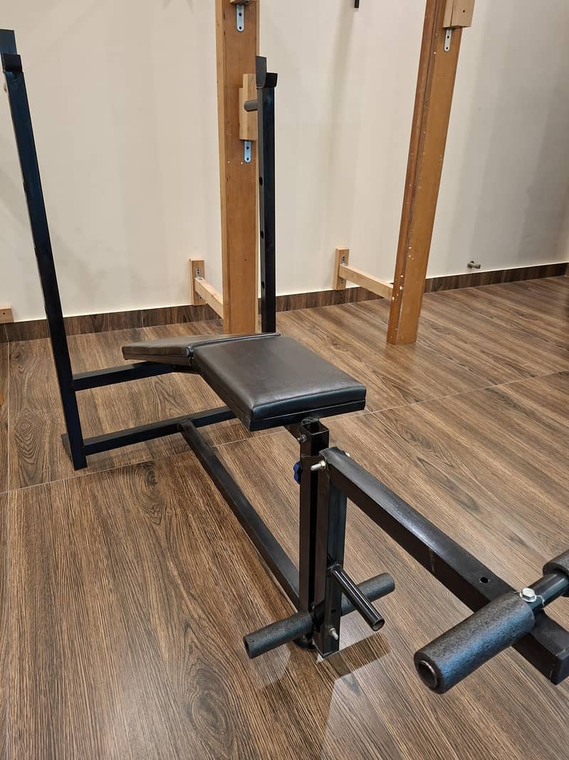 Bench press ( without weights) 1