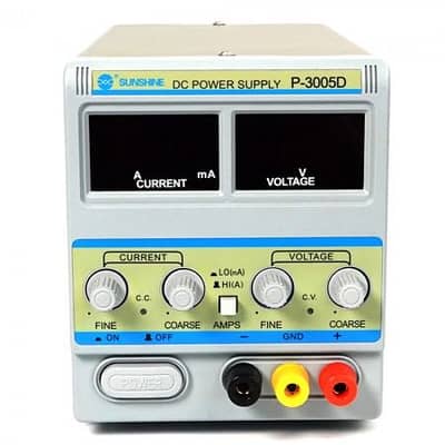 SUNSHINE P-3005D 30V / 5A DC POWER SUPPLY –