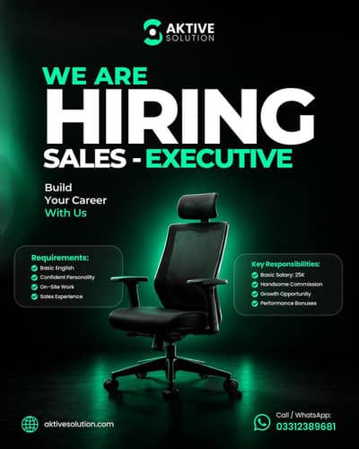 Sales executives required freshers onsite work with 10% commission