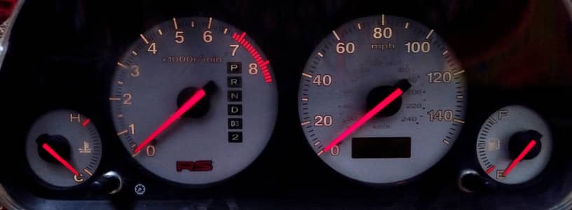 civic white meter