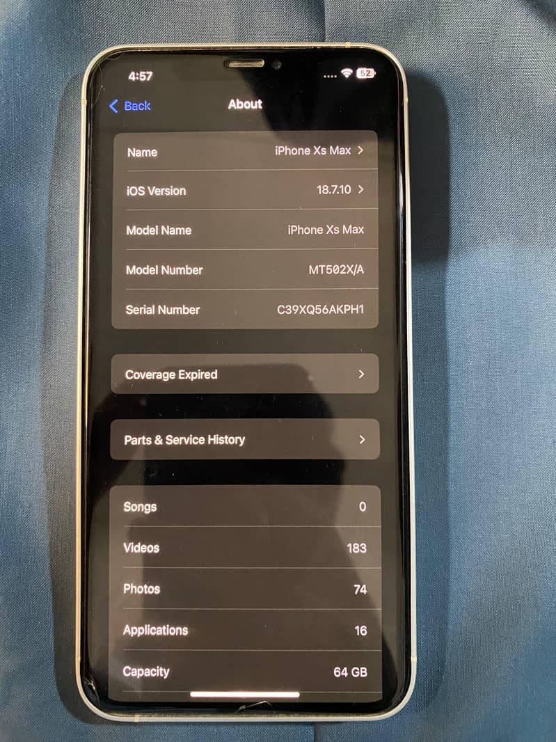 Apple iPhone XS Max 0