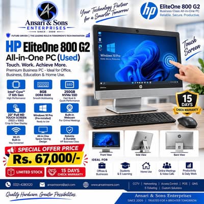 Hp EliteOne 800 G2 All in One
