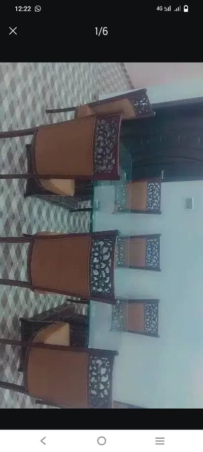 lush dinning table with 8 chairs