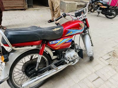 Cd 70 2019 with original parts and everything