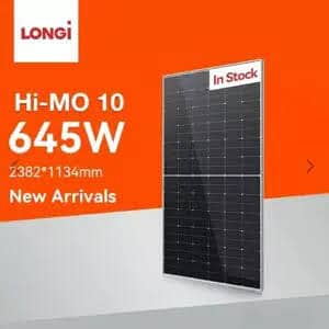 LONGi Hi-MO X10 BIFACIAL - READY STOCK