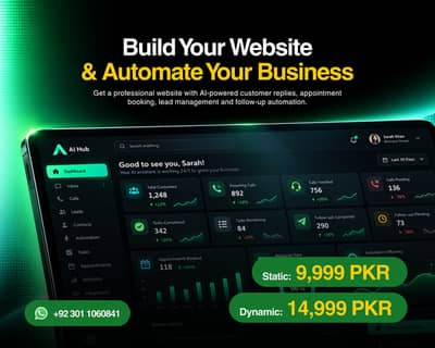Website Development & AI Automation | AI Website | Business Website