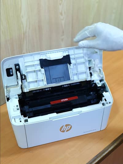 HP LaserJet M15A Monochrome Laser Printer | Compact USB Printer